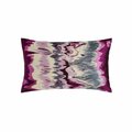 Puesta En Escena 14 x 24 in. Seismograph Embroidered Pillow, Plum 2112477